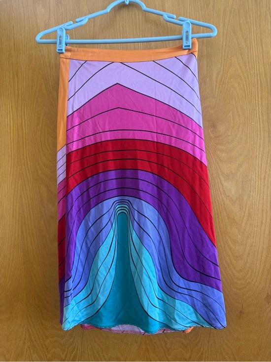 Versus Versace Dresses & Skirts - Vintage Versace Versus Y2K rainbow skirt